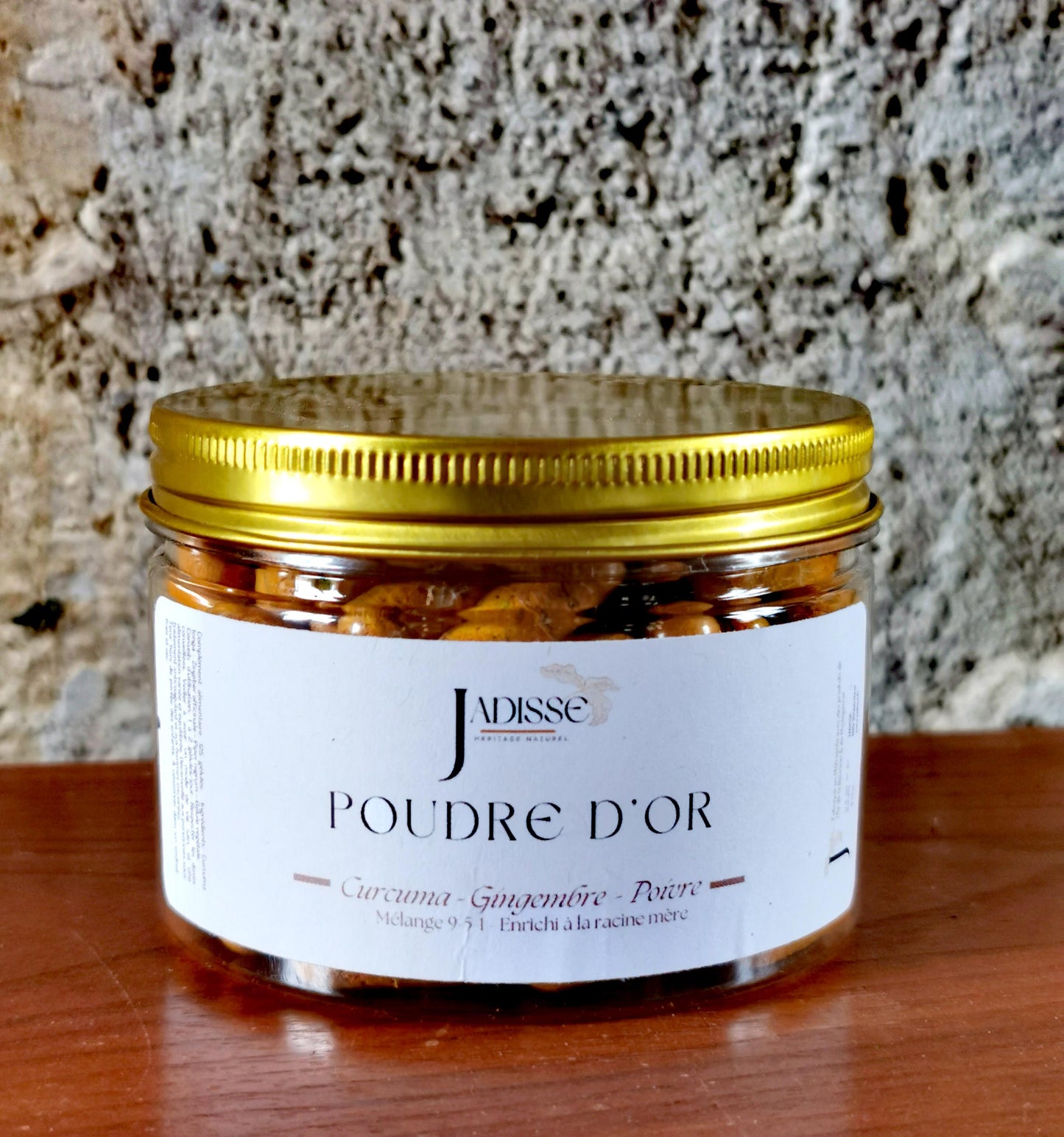 Poudre d'or - 9-5-1 - Curcuma - gingembre & poivre