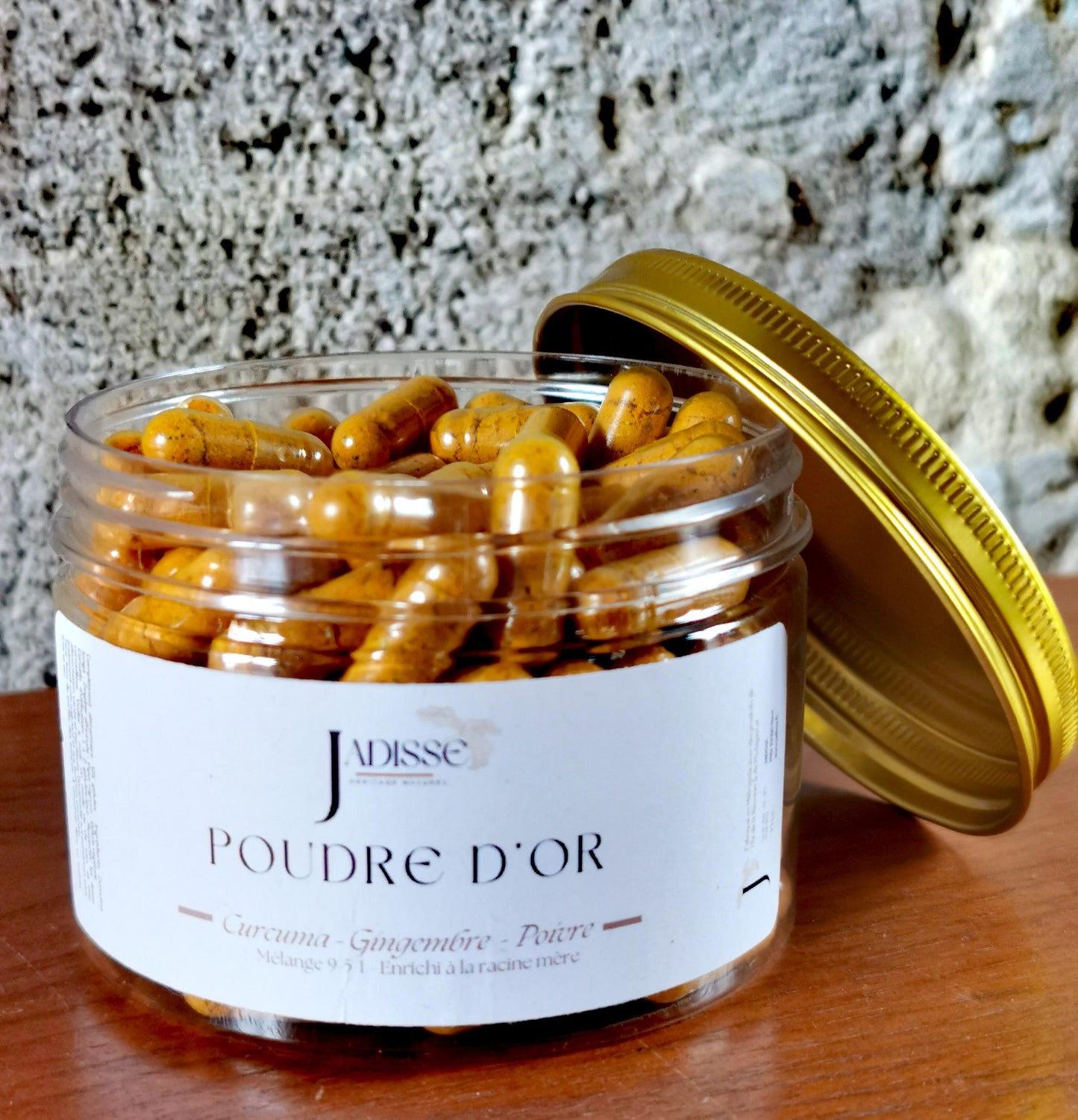 Poudre d'or - 9-5-1 - Curcuma - gingembre & poivre