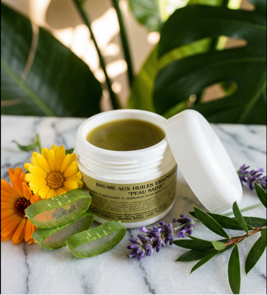 Baume peau saine - Synergie pour les peaux sujettes à l’eczéma, au psoriasis et autres dermatoses