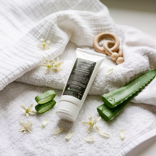 Gel Aloès au Néroli / Fleur d'Oranger - Hydrate & apaise la peau