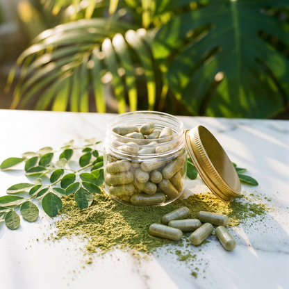 Gélulles de Moringa Oleifera - Cure naturelle de 1 mois