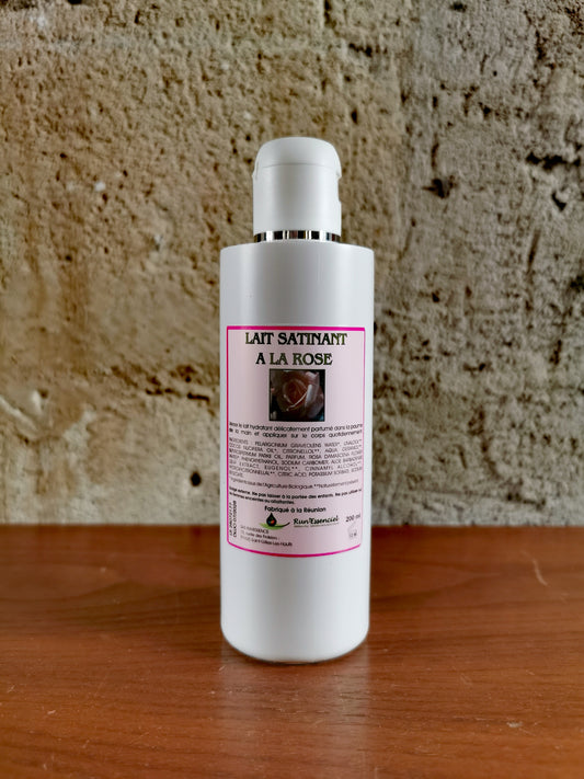 Lait Corps Satinant à la Rose Bourbon