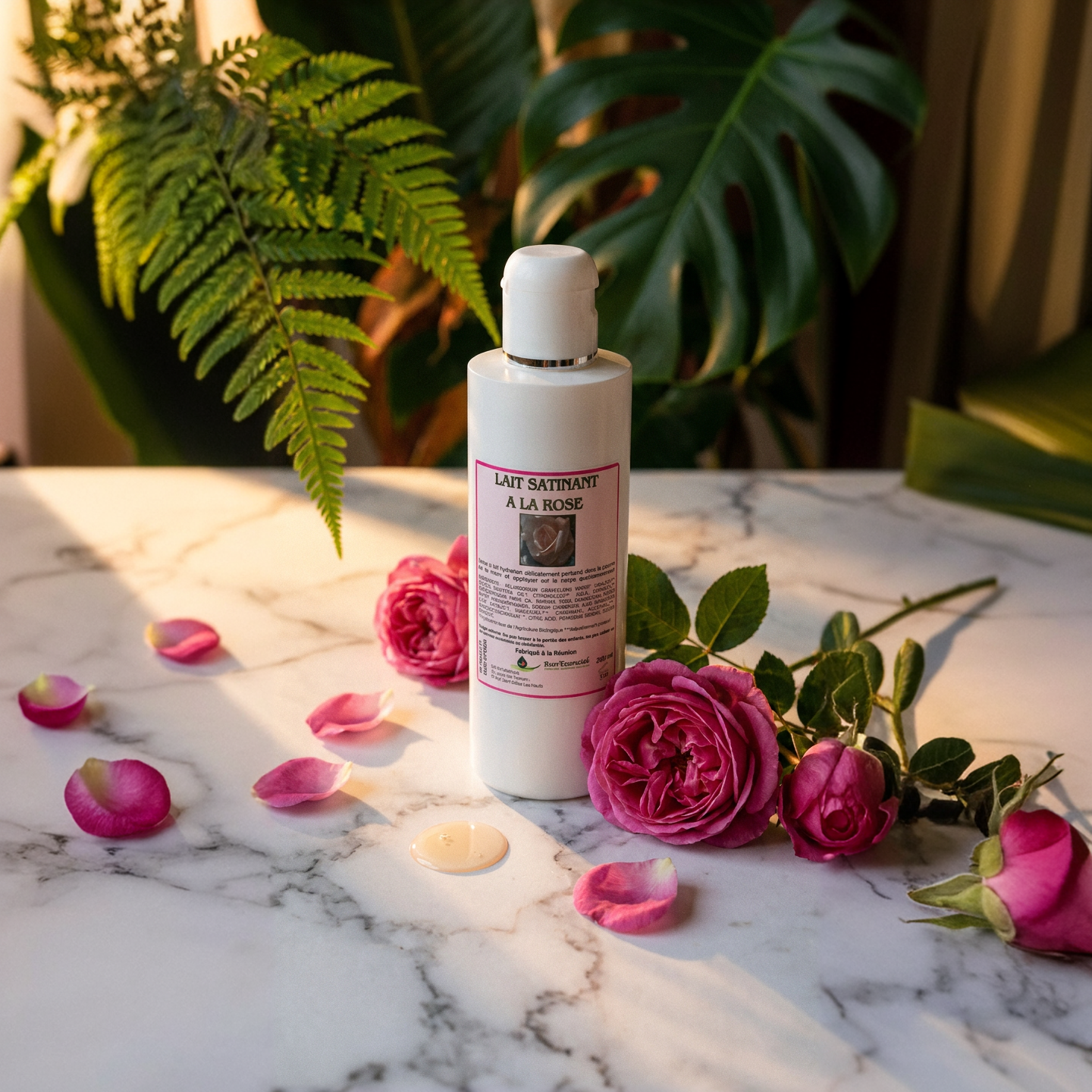 Lait Corps Satinant à la Rose Bourbon