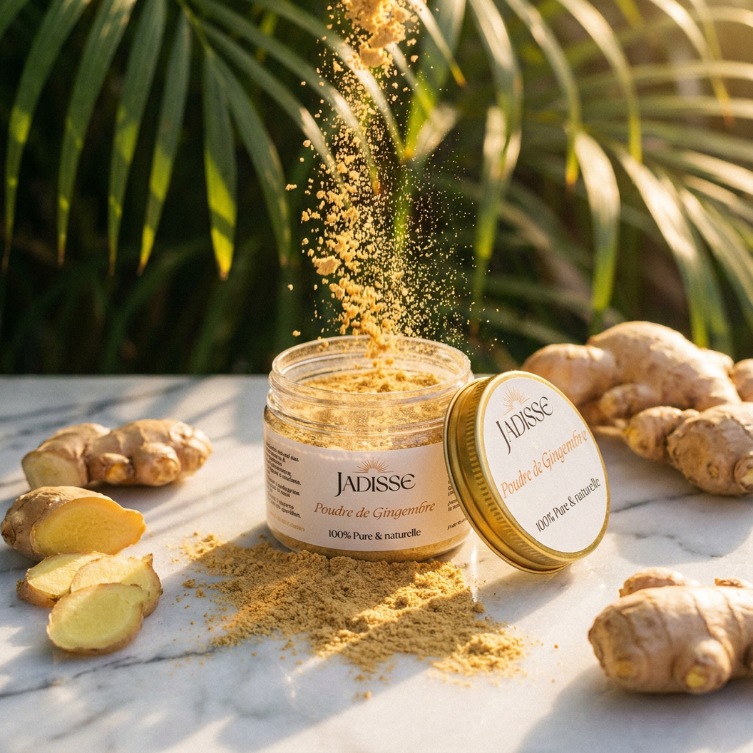 Poudre de Gingembre - 100% Pure & naturelle - Origine Réunion