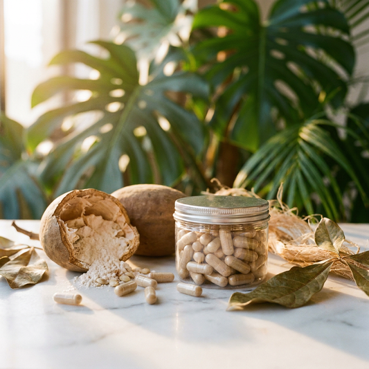 Gélules de poudre de baobab - Super-aliment de Madagascar