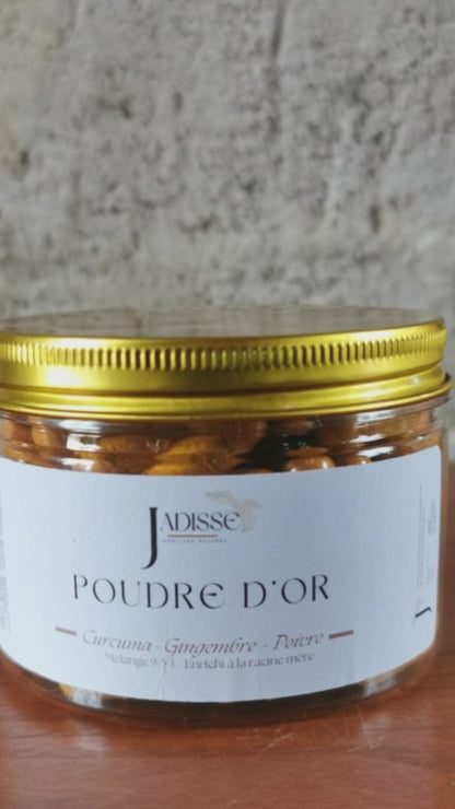 Poudre d'or - 9-5-1 - Curcuma - gingembre & poivre
